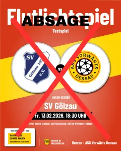 Die nächste Absage!